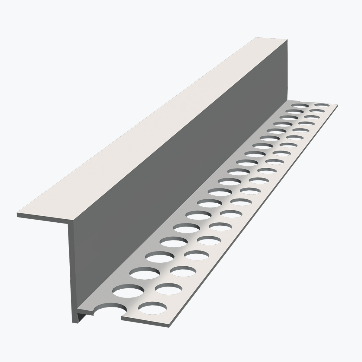 profile-joint-creux-ba25-b106-tempolistel.jpg TEMPOLISTEL® B106 Holrúmsrennibekkur fyrir gipsplötur BA 25 - Image 1