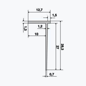 TEMPOLISTEL® B117 Stöðvunarrennibekkur skilveggjar - Image 2