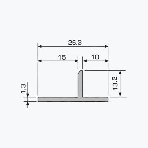 TEMPOLISTEL® A120 T-rennibekkur - Image 2