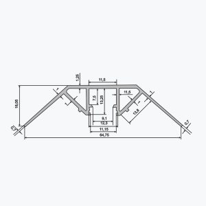 TEMPOLISTEL® A139 LED-rennibekk - Image 2