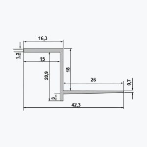 TEMPOLISTEL® B103 Holrúmsrennibekkur fyrir BA 18 - Image 2